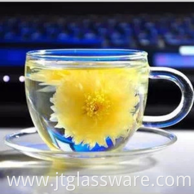 Manufacturer Single Wall Glass Coffee Cup 